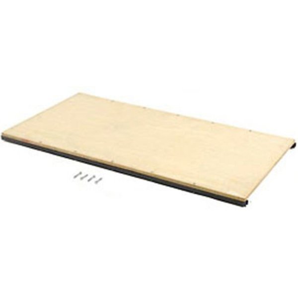 Global Industrial 3/4 Plywood Shelf  Kit for High End Wood Shelf Truck, 60 x 30 187CP8